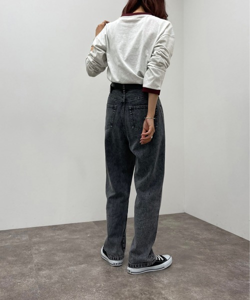 apres jour mignon(アプレジュールミニョン)の「リンガーロンT【ZOZOTOWN限定アイテム】(Tシャツ/カットソー・レディース・ボルドー/マスタード/グリーン系その他・X-LARGE/フリー)」の19枚目の写真