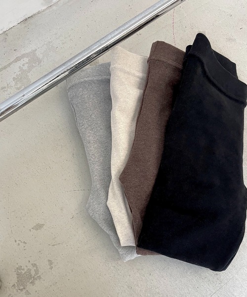 CANAL JEAN(キャナルジーン)の「El mar(エルマール) あったかレギンス(レギンス/スパッツ・レディース・ブラック/ブラウン/グレー/オートミール/チャコールグレー・ONE SIZE)」の1枚目の写真