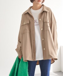 Chaco closet（チャコ クローゼット）の「ビックポケット 軽アウター CPOシャツジャケット（その他アウター・レディース）」