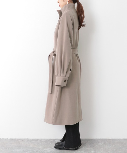 Heather WOOLLY TECH スタンドカラーコート Heather WOOLLY TECH スタンドカラーコート - メルカリ