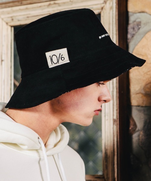 WV PROJECT(ダブリューブイプロジェクト)の「WV Project(ダブリューブイプロジェクト) / バケットハット TEA TIME BUCKET HAT(ハット・メンズ・ブラック・FREE)」の3枚目の写真