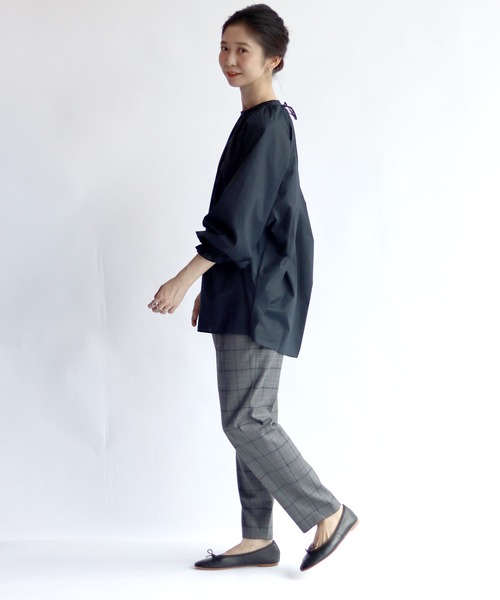 SLOBE IENA(スローブイエナ)の「【bonitas/ボニータス】バレエシューズ◆(バレエシューズ・レディース・オレンジ/ブラック/レオパード/シルバー・39/36/38/37)」の6枚目の写真