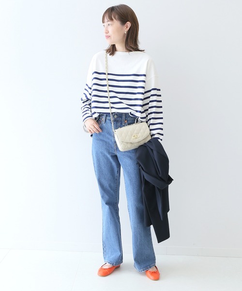 SLOBE IENA(スローブイエナ)の「【bonitas/ボニータス】バレエシューズ◆(バレエシューズ・レディース・オレンジ/ブラック/レオパード/シルバー・39/36/38/37)」の18枚目の写真