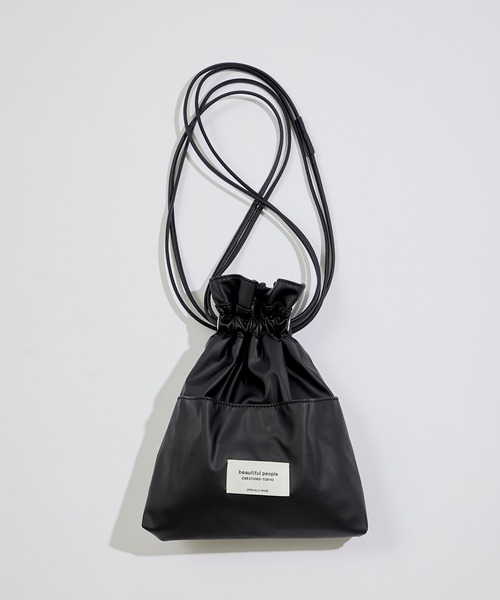 beautiful people（ビューティフルピープル）の「ハンドバッグ（ハンドバッグ・レディース・ベージュ・FREE）」の2枚目の写真