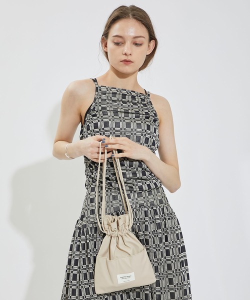 beautiful people（ビューティフルピープル）の「ハンドバッグ（ハンドバッグ・レディース・ベージュ・FREE）」の3枚目の写真