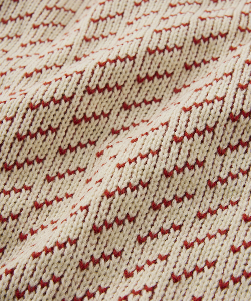 JOURNAL STANDARD relume（ジャーナルスタンダード　レリューム）の「《追加》オーバーサイズ バーズアイ ウォッシャブルニット（ニット/セーター・メンズ・ネイビー/グレー/グリーン/ナチュラル・MEDIUM/LARGE）」の8枚目の写真