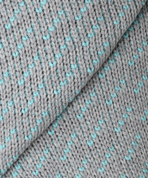 JOURNAL STANDARD relume（ジャーナルスタンダード　レリューム）の「《追加》オーバーサイズ バーズアイ ウォッシャブルニット（ニット/セーター・メンズ・ネイビー/グレー/グリーン/ナチュラル・MEDIUM/LARGE）」の17枚目の写真