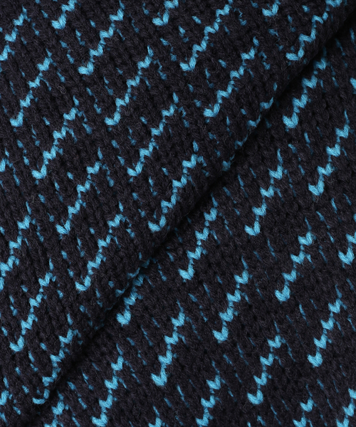 JOURNAL STANDARD relume（ジャーナルスタンダード　レリューム）の「《追加》オーバーサイズ バーズアイ ウォッシャブルニット（ニット/セーター・メンズ・ネイビー/グレー/グリーン/ナチュラル・MEDIUM/LARGE）」の19枚目の写真