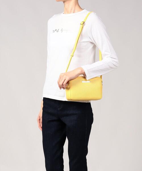 To b. by agnes b.（トゥービーバイアニエスベー）の「WQ85 SAC ポシェット（ショルダーバッグ・レディース・イエロー・UNI）」の6枚目の写真