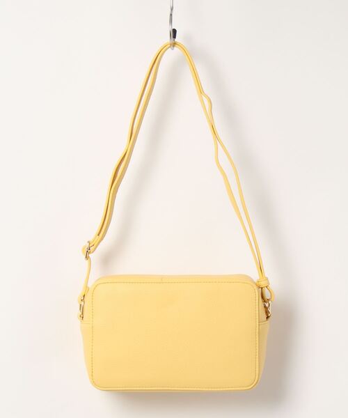 To b. by agnes b.（トゥービーバイアニエスベー）の「WQ85 SAC ポシェット（ショルダーバッグ・レディース・イエロー・UNI）」の11枚目の写真