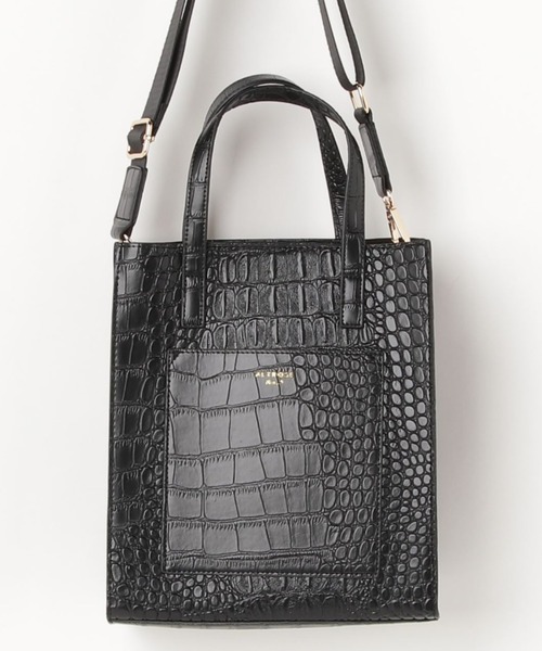 E.TOKYO（イートーキョー）の「E.TOKYO /縦長2WAYバッグ (160121)（ショルダーバッグ・レディース・ブラック/ベージュ/ブラウン/ピンク/ブルー/グリーン/アイボリー/ブラック系その他/グレー系その他/ブラウン系その他/ベージュ系その他/パイソン/ブラック系その他2/ベージュ系その他2/アイボリー系1/アイボリー系2/グレー・FREE）」の3枚目の写真