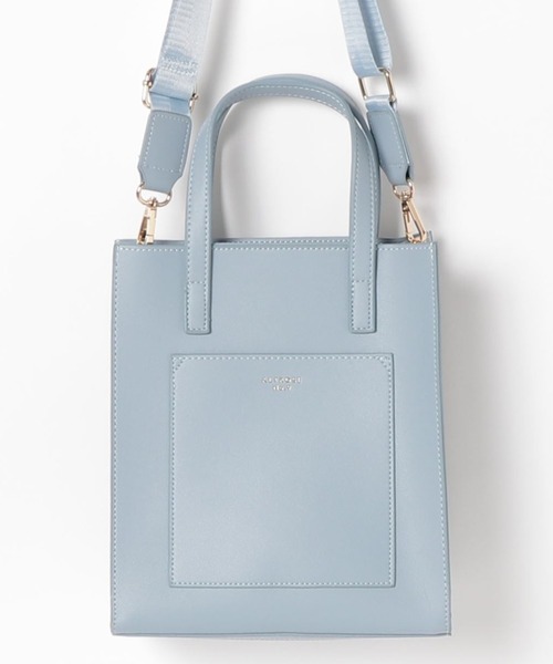 E.TOKYO（イートーキョー）の「E.TOKYO /縦長2WAYバッグ (160121)（ショルダーバッグ・レディース・ブラック/ベージュ/ブラウン/ピンク/ブルー/グリーン/アイボリー/ブラック系その他/グレー系その他/ブラウン系その他/ベージュ系その他/パイソン/ブラック系その他2/ベージュ系その他2/アイボリー系1/アイボリー系2/グレー・FREE）」の15枚目の写真