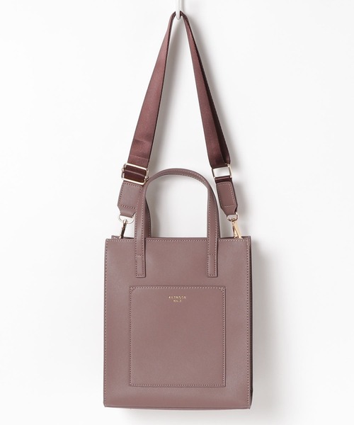 E.TOKYO（イートーキョー）の「E.TOKYO /縦長2WAYバッグ (160121)（ショルダーバッグ・レディース・ブラック/ベージュ/ブラウン/ピンク/ブルー/グリーン/アイボリー/ブラック系その他/グレー系その他/ブラウン系その他/ベージュ系その他/パイソン/ブラック系その他2/ベージュ系その他2/アイボリー系1/アイボリー系2/グレー・FREE）」の21枚目の写真