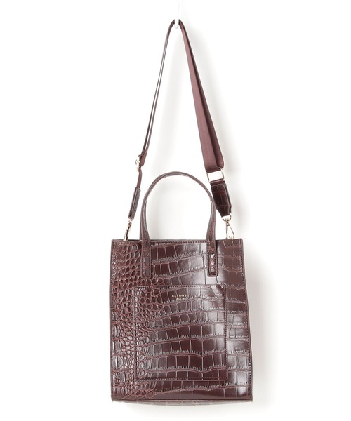 E.TOKYO（イートーキョー）の「E.TOKYO /縦長2WAYバッグ (160121)（ショルダーバッグ・レディース・ブラック/ベージュ/ブラウン/ピンク/ブルー/グリーン/アイボリー/ブラック系その他/グレー系その他/ブラウン系その他/ベージュ系その他/パイソン/ブラック系その他2/ベージュ系その他2/アイボリー系1/アイボリー系2/グレー・FREE）」の22枚目の写真