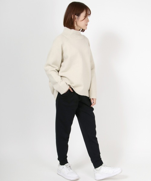 Salong hameu（サロン ハミュー）の「撥水加工 スウェットジョガーパンツ レディース メンズ/スリムパンツ/イージーパンツ（スウェットパンツ・レディース・ブラック/グレー/ダークグレー・M/L）」の10枚目の写真