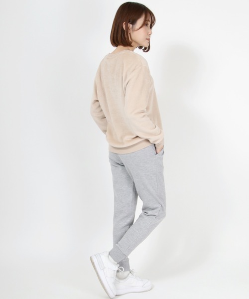 Salong hameu（サロン ハミュー）の「撥水加工 スウェットジョガーパンツ レディース メンズ/スリムパンツ/イージーパンツ（スウェットパンツ・レディース・ブラック/グレー/ダークグレー・M/L）」の16枚目の写真