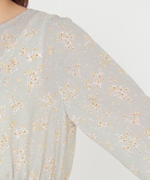 ikka(イッカ)の「小花柄プリントワンピース(ワンピース・レディース・ミント/レモンイエロー・M/L)」の11枚目の写真