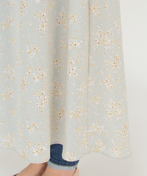 ikka(イッカ)の「小花柄プリントワンピース(ワンピース・レディース・ミント/レモンイエロー・M/L)」の14枚目の写真