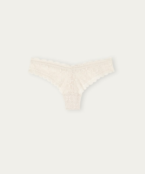 Intimissimi(インティミッシミ)の「80'sスタイル レース ブラジリアン(ショーツ・レディース・ブラック/キナリ/レッド・S/M/L)」の7枚目の写真