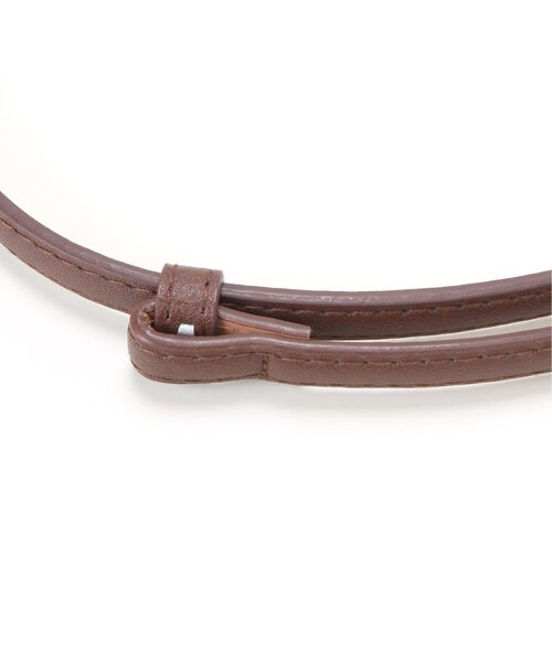 frames RAY CASSIN（フレームスレイカズン）の「バックルベルト（ベルト・レディース・ブラウン/ブラック/モカ/ゴールド/シルバー・FREE）」の8枚目の写真