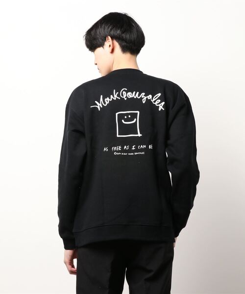 【極美品】MARK & LONA ブラック スウェット 極美品】MARK & LONA ブラック スウェット