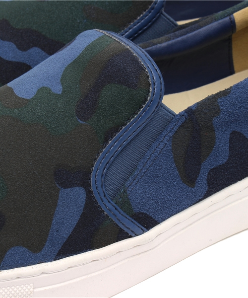 VENCEEXCHANGE(ヴァンスエクスチェンジ)の「メイサイスリッポン (スリッポン・メンズ・グリーン/ブルー・MEDIUM/LARGE)」の4枚目の写真