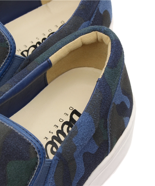 VENCEEXCHANGE(ヴァンスエクスチェンジ)の「メイサイスリッポン (スリッポン・メンズ・グリーン/ブルー・MEDIUM/LARGE)」の5枚目の写真