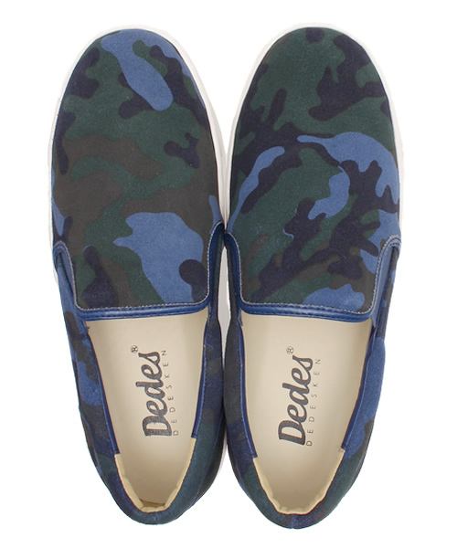 VENCEEXCHANGE(ヴァンスエクスチェンジ)の「メイサイスリッポン (スリッポン・メンズ・グリーン/ブルー・MEDIUM/LARGE)」の7枚目の写真