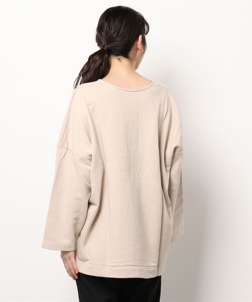 Ocean Pacific（オーシャンパシフィック）の「【OP:オーピー】レディースVネックスウェットプルオーバー（スウェット・レディース・ベージュ/イエロー/グリーン・MEDIUM）」の5枚目の写真