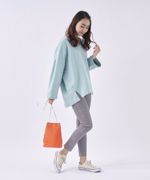 Ocean Pacific（オーシャンパシフィック）の「【OP:オーピー】レディースVネックスウェットプルオーバー（スウェット・レディース・ベージュ/イエロー/グリーン・MEDIUM）」の22枚目の写真