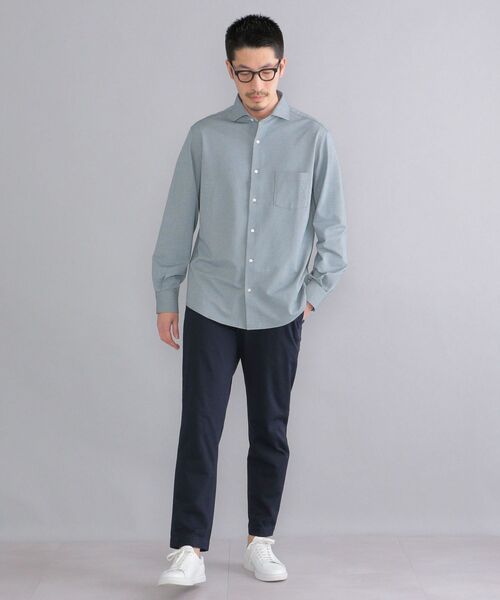 SHIPS:シアサッカートリコイージーパンツ