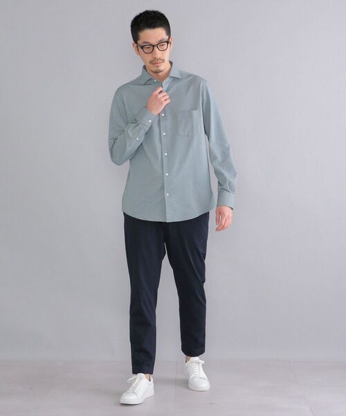 SHIPS:シアサッカートリコイージーパンツ