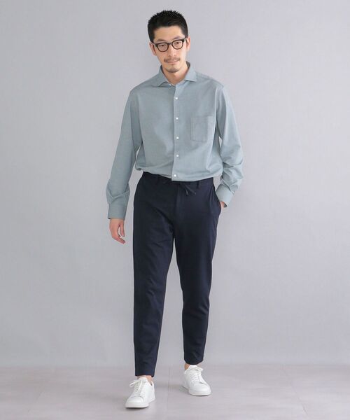 SHIPS:シアサッカートリコイージーパンツ