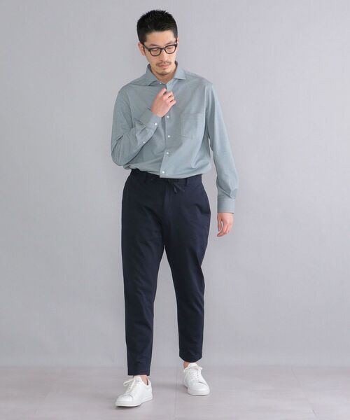 SHIPS:シアサッカートリコイージーパンツ