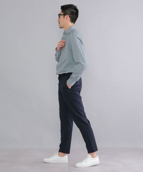 SHIPS:シアサッカートリコイージーパンツ