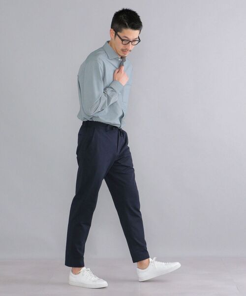 SHIPS:シアサッカートリコイージーパンツ