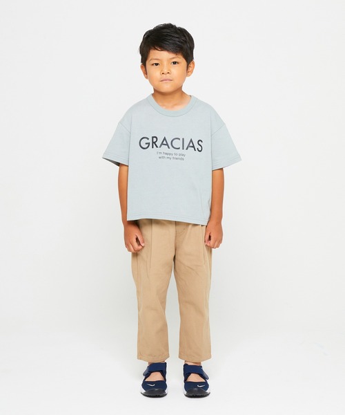 FOV（フォブ）の「フォブ GRACIAS ラウンドビッグ Tシャツ（Tシャツ/カットソー・キッズ・グレー/ブラック/アッシュグレー・XL/L/M/F/S）」の7枚目の写真