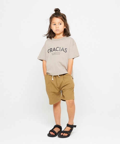 FOV（フォブ）の「フォブ GRACIAS ラウンドビッグ Tシャツ（Tシャツ/カットソー・キッズ・グレー/ブラック/アッシュグレー・XL/L/M/F/S）」の6枚目の写真