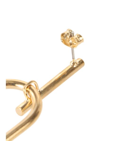 dazzlin（ダズリン）の「イレサークルピアス（ピアス（両耳用）・レディース・シルバー/ゴールド・FREE）」の4枚目の写真