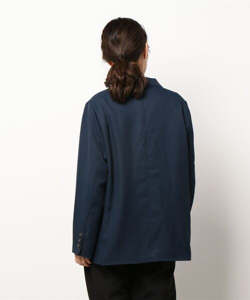 RODEO CROWNS WIDE BOWL（ロデオクラウンズワイドボウル）の「ヴィンテージダブルテーラードジャケット（テーラードジャケット・レディース・ネイビー/カーキ・FREE）」の3枚目の写真