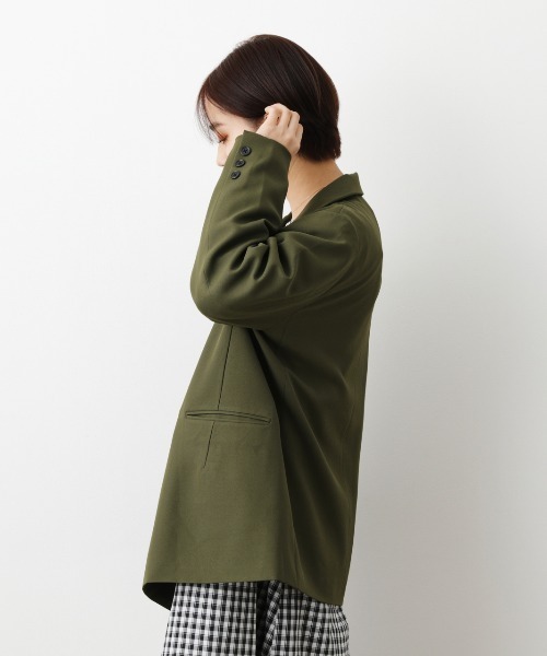 RODEO CROWNS WIDE BOWL（ロデオクラウンズワイドボウル）の「ヴィンテージダブルテーラードジャケット（テーラードジャケット・レディース・ネイビー/カーキ・FREE）」の17枚目の写真