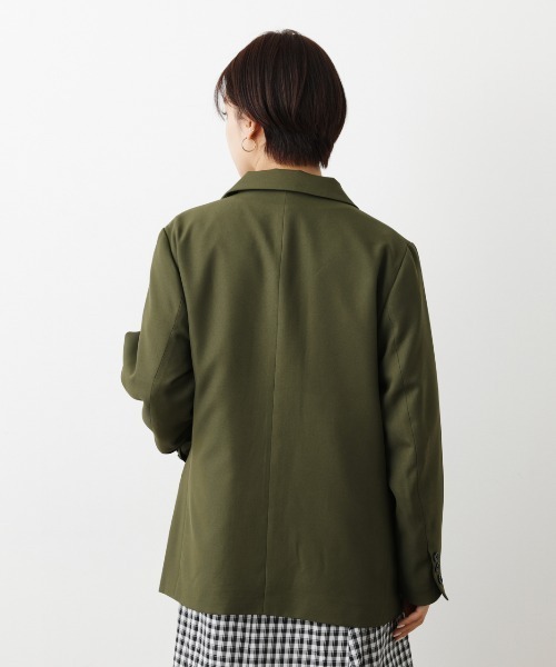 RODEO CROWNS WIDE BOWL（ロデオクラウンズワイドボウル）の「ヴィンテージダブルテーラードジャケット（テーラードジャケット・レディース・ネイビー/カーキ・FREE）」の16枚目の写真