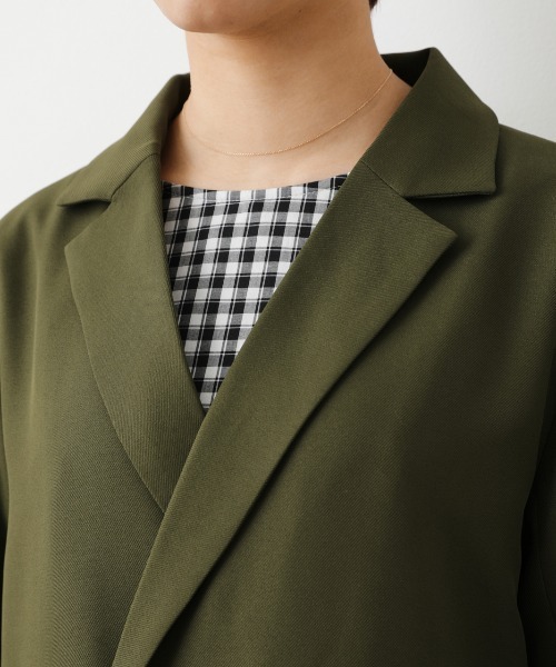 RODEO CROWNS WIDE BOWL（ロデオクラウンズワイドボウル）の「ヴィンテージダブルテーラードジャケット（テーラードジャケット・レディース・ネイビー/カーキ・FREE）」の15枚目の写真