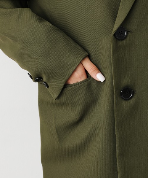 RODEO CROWNS WIDE BOWL（ロデオクラウンズワイドボウル）の「ヴィンテージダブルテーラードジャケット（テーラードジャケット・レディース・ネイビー/カーキ・FREE）」の12枚目の写真