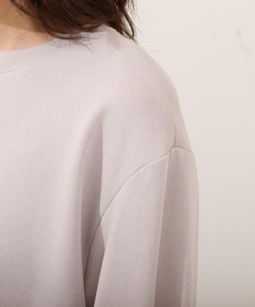 DRESKIP（ドレスキップ）の「◆キャンディスリ－ブプルオーバー（Tシャツ/カットソー・レディース・オフホワイト/ライトグレー/ブラック/グリーン系・02/03/04）」の9枚目の写真