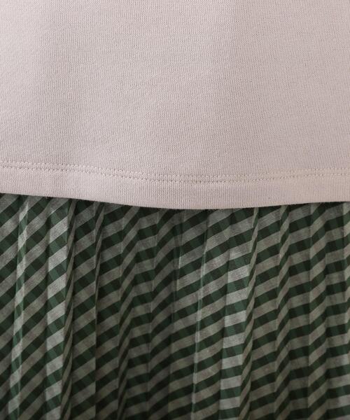 DRESKIP（ドレスキップ）の「◆キャンディスリ－ブプルオーバー（Tシャツ/カットソー・レディース・オフホワイト/ライトグレー/ブラック/グリーン系・02/03/04）」の11枚目の写真