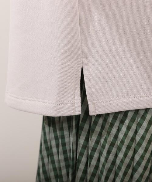 DRESKIP（ドレスキップ）の「◆キャンディスリ－ブプルオーバー（Tシャツ/カットソー・レディース・オフホワイト/ライトグレー/ブラック/グリーン系・02/03/04）」の12枚目の写真