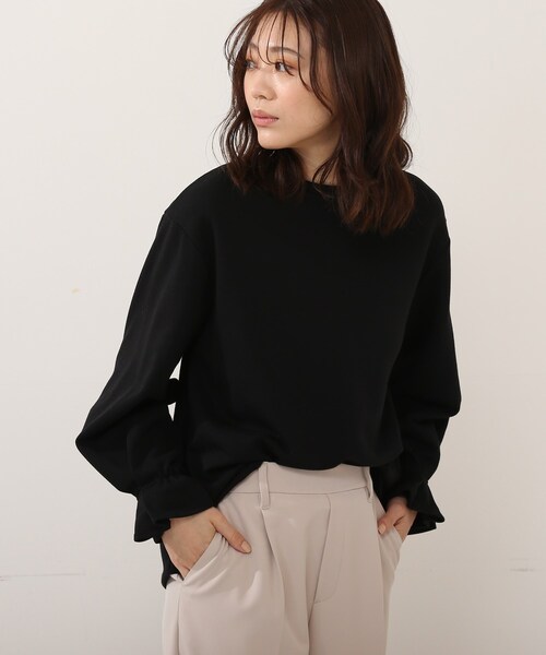 DRESKIP（ドレスキップ）の「◆キャンディスリ－ブプルオーバー（Tシャツ/カットソー・レディース・オフホワイト/ライトグレー/ブラック/グリーン系・02/03/04）」の15枚目の写真