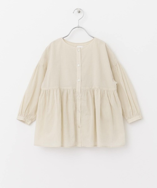 URBAN RESEARCH DOORS（アーバンリサーチドアーズ）の「『親子リンク』コットンボイル2WAYブラウス(KIDS)（シャツ/ブラウス・キッズ・ピンク/ベージュ系その他・120/105/135）」の18枚目の写真