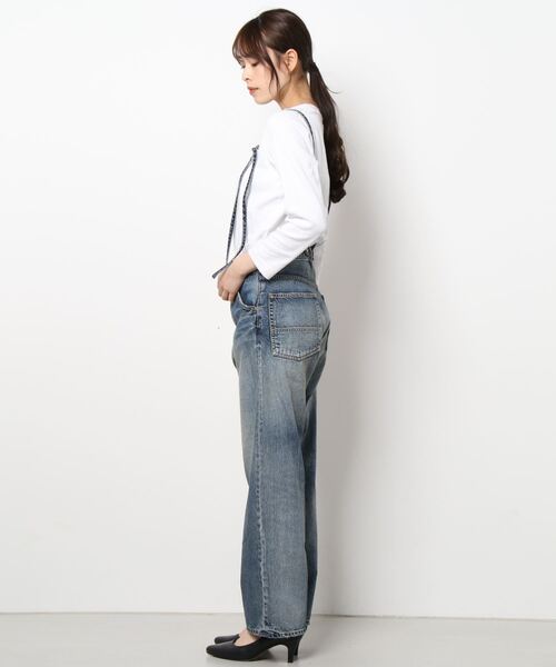 Whim Gazette（ウィムガゼット）の「サスペンダーデニム